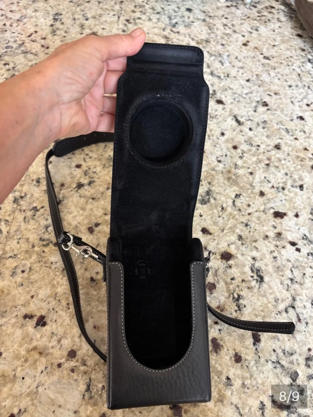 Leica Thick Leather Camera Case Bag with Calf Leather Strap for X2 X-E 18755